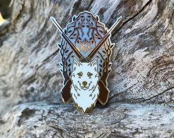 Six of Crows Matthias Hard Enamel Pin Ketterdam Reader Gifts for Book Lover Wolf
