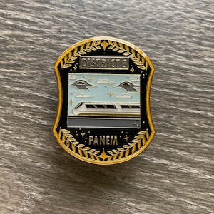 District 6 Hard Enamel Pin