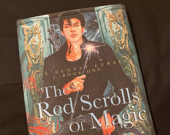 Medium The Red Scrolls of Magic Geïnspireerde Boek sleeve Shadowhunters