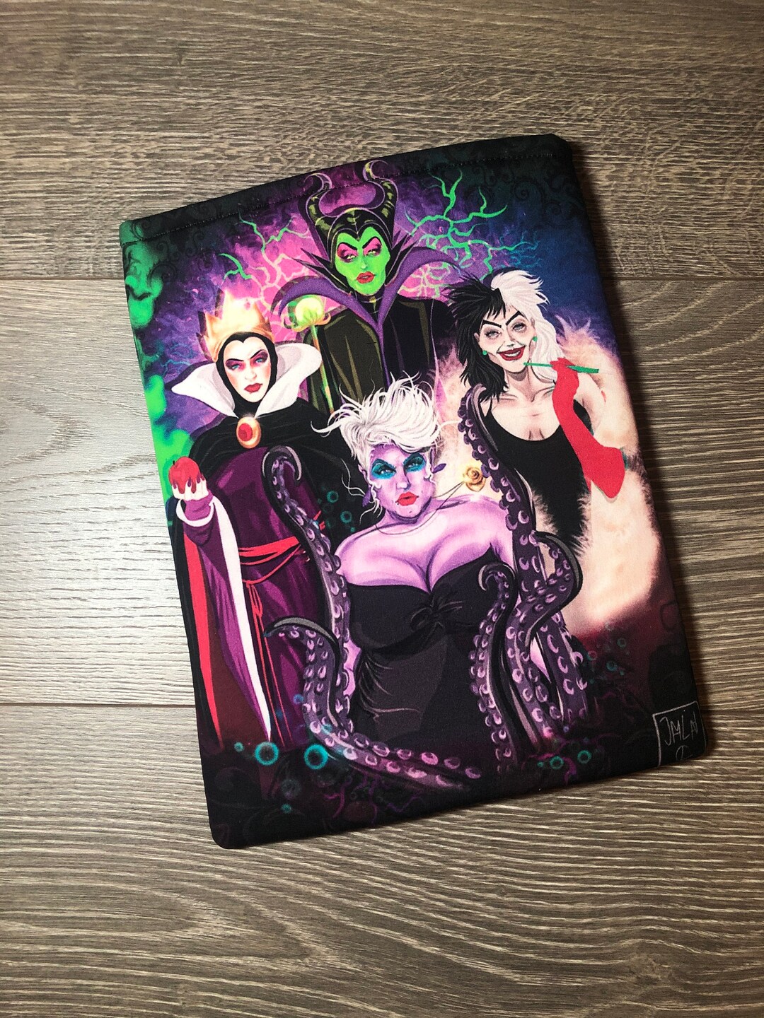 マレフィセント リトグラフ 世界限定 3000セット MALEFICENT送料込 5人のディズニーヴィランズをコンセプトに開発した「VILLAINS
