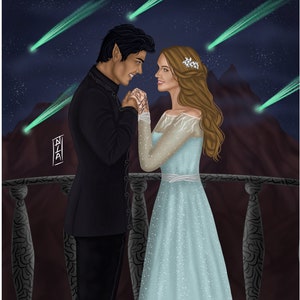 Nessian Booksleeve Nesta and Cassian Book Couples Book Characters Sara –  Enchanted Extras