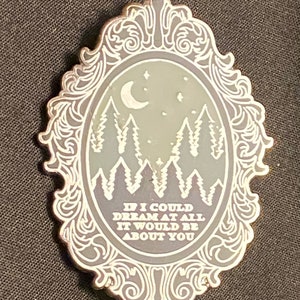 Vampire Love Enamel Pin Forks Washington Bookish Pin Book Lover Gift
