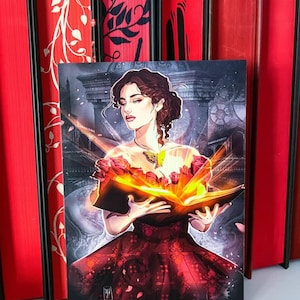 5x7 Clockwork Princess Art Print Tessa Gray Character Art Fan Art Infernal Devices Shadowhunters Clockwork Princess Book Lover Cassie Clare image 1