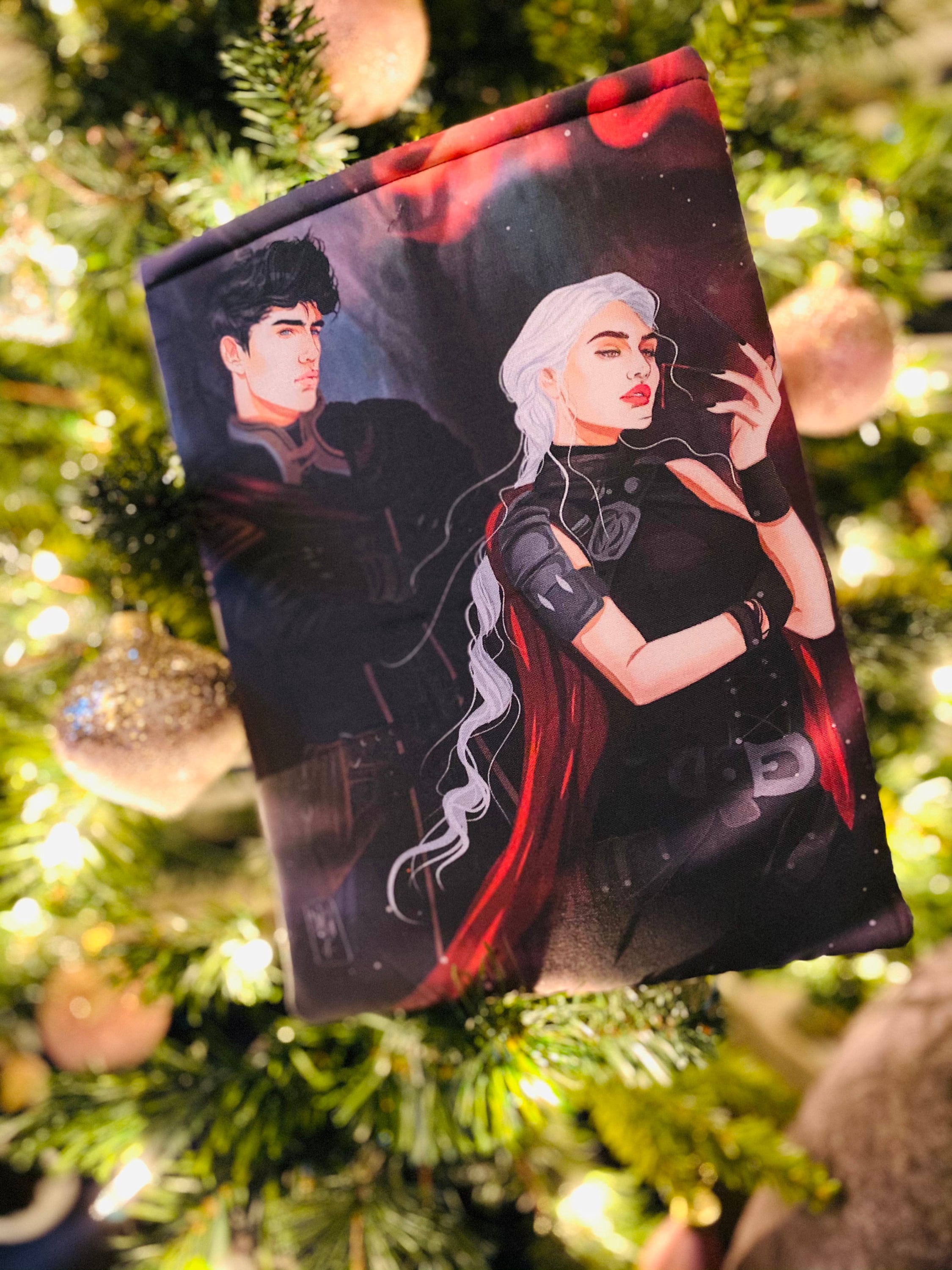 Manon and Dorian Booksleeve Witchling Prince SJM March Sarah J