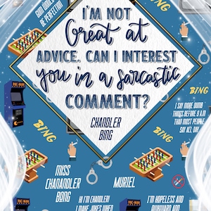 Friends Chandler Bing Tv Show Booksleeve