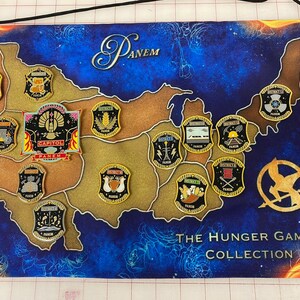 Banner and Dystopian Districts Full Pin Set