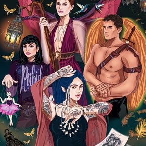 Art Print Daughter of Smoke and Bone