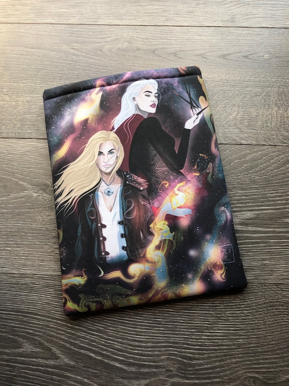 Aelin and Manon Throne of Glass Booksleeve SJM Bookish Merch Gift for Her Best Friend Gift Reader Accessories Aelin Booksleeve Manon Merch