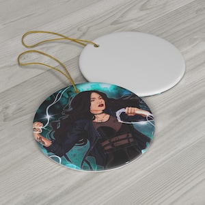 Izzy Lightwood Ceramic Ornament Shadowhunters Bookish Merch Reader Gifts for Her Best Friend Bookish Reader Book Lover