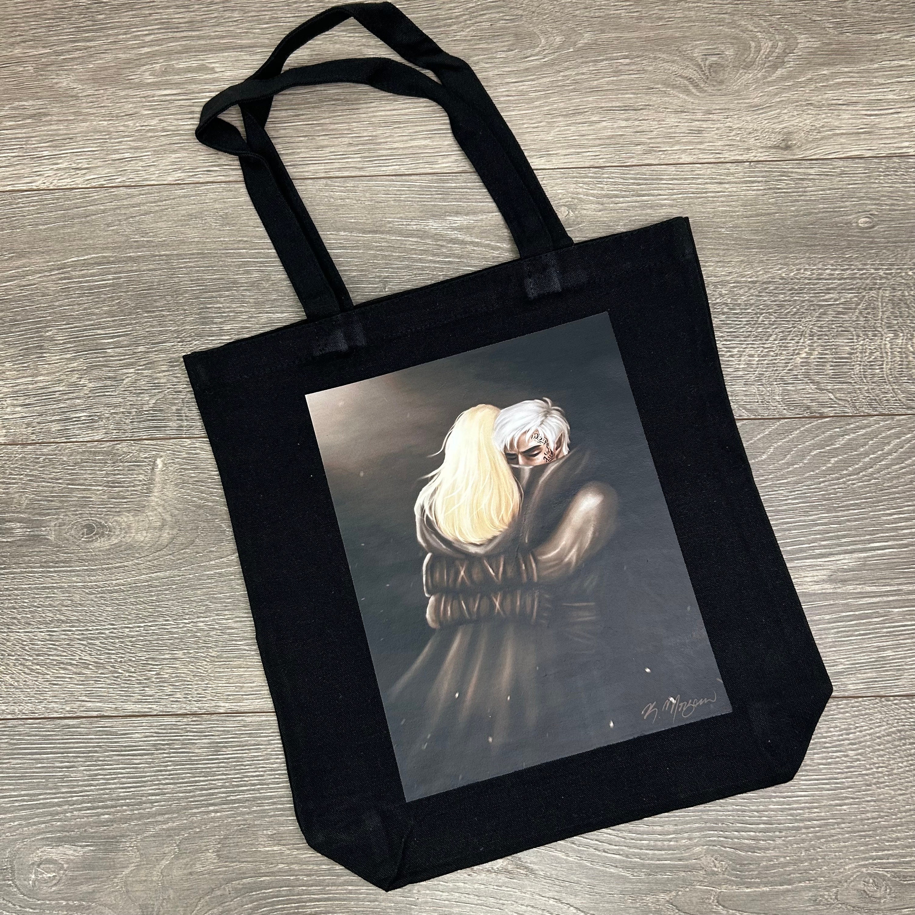 KEYCHIN Throne Of Glass Tote Bag – Wiederverwendbare Baumwolltasche, 35 X 40 Cm, Mit Buch-Fan-Motiv