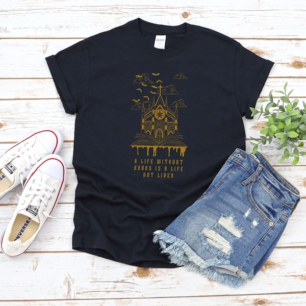 EOTV Unisex Heavy Cotton Tee Empire of the Vampire Black Bookish T Shirt EOTV Gift For Readers Bookish Apparel for Book Lovers Book Lovers