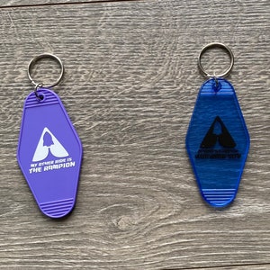 My Other Ride is The Rampion Vintage Style Motel Keychain Lunar Chronicles Bookish Accessories Reader Gifts For Best Friend Book Lover Gift
