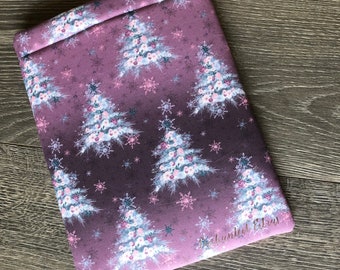 Floral Christmas Tree Book Sleeve