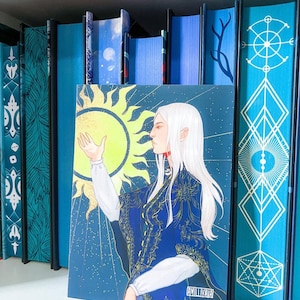 5x7 Inch Alina Starkov Sun Summoner Art Print Shadow and Bone Leigh Bardugo Book Characters Reader Gift Bookish Decor for Book Lover