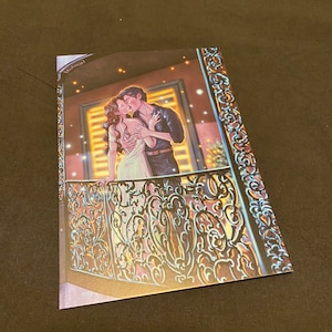 Impressão artística 5x7 Addie e Luc A vida invisível de Addie LaRue inspirada