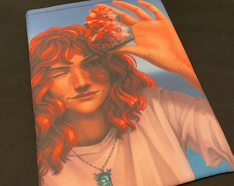 Large Red Stone Book Sleeve