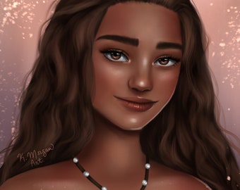 Large Moana Inspired Book Sleeve
