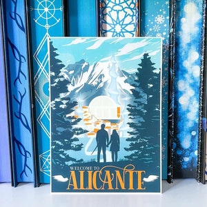 Cartolina con stampa artistica 5x7 Alicante