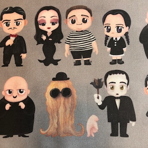 Addams Family Inspired Book Sleeve