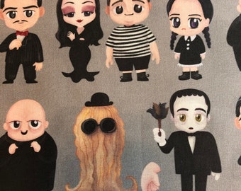 Addams Family Inspired Book Sleeve