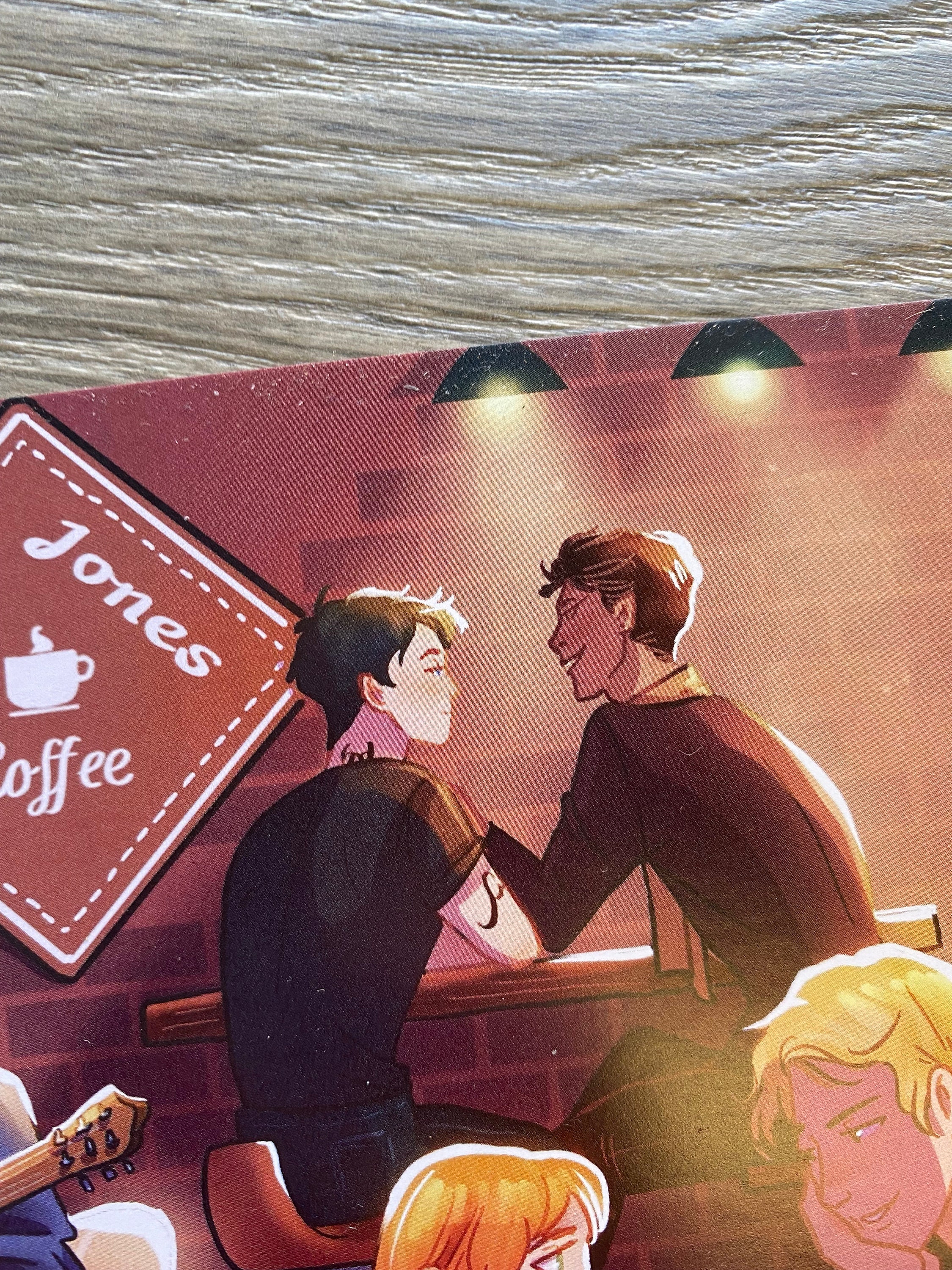 Java Jones Shadowhunters Shadowhunters 5x7 Art Print Java Jones Coffee Break - Etsy