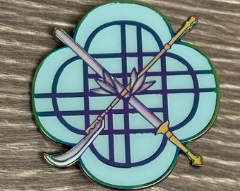 Tools of the Trade — Huntrix Weapons Enamel Pin | Glow in the Dark | Rainbow Plated | K-Pop Demon Hunters Inspired Pin