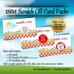 SCRATCH OFF PACKS | SC1009