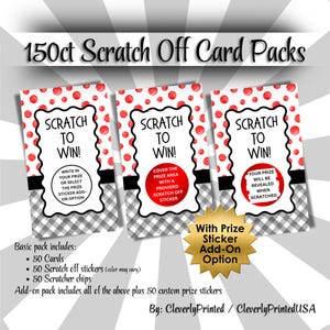 SCRATCH OFF PACKS | SC1016