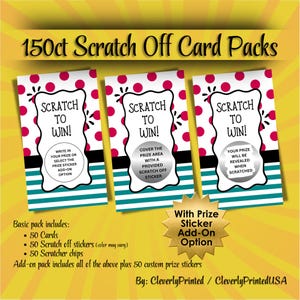 SCRATCH OFF PACKS | SC1051