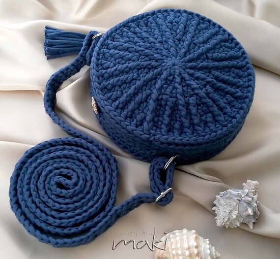 crochet round bag pattern