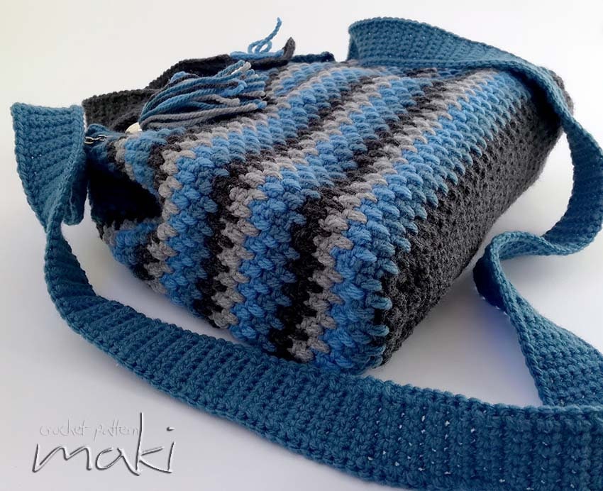 Crochet pattern Water drops bag Crochet handbag | Etsy