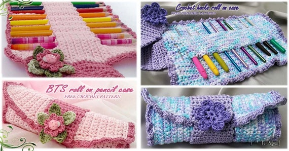 crochet pencil case free pattern