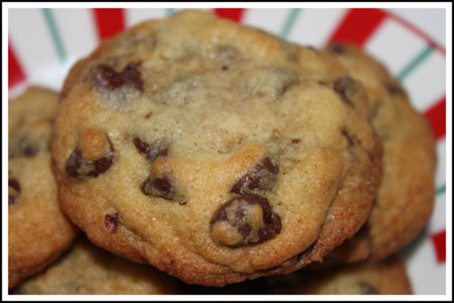 chocolate chip cookie for 2
