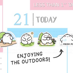 S_561 | Stickers pour agenda profiter du plein air, Stickers émotions, Stickers Emoti, Stickers tracker, Stickers kawaii, Stickers mignons
