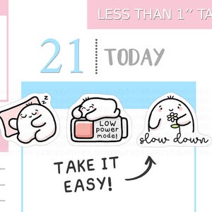 S_550 | Stickers planificateur mode économie d'énergie, Stickers émotions, Emoti Stickers, Stickers tracker, Stickers kawaii, Stickers mignons