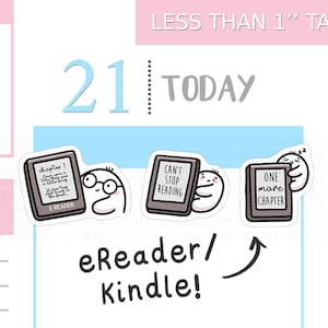 S_574 | eReader Planner Stickers,  Emotion Stickers, Emoti Stickers, Tracker Stickers, Kawaii Stickers, Cute Stickers
