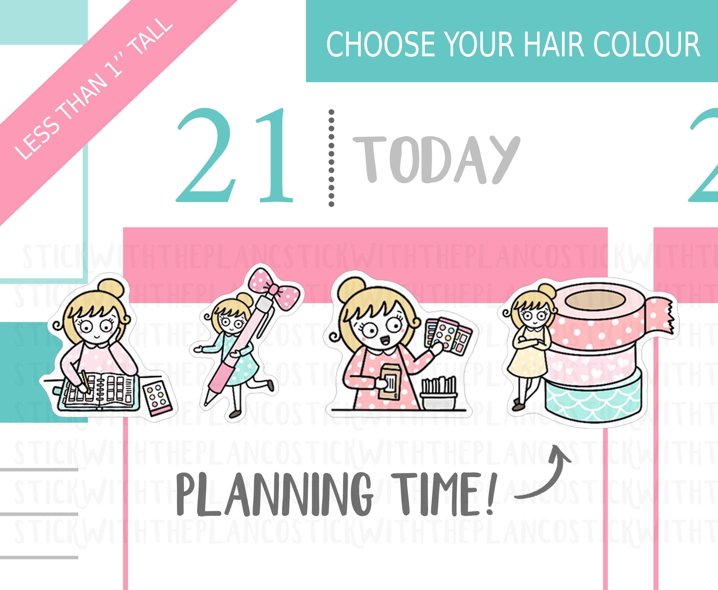 066 - Lets Plan Planner Stickers, Personalised Stickers, Tracker Stic…