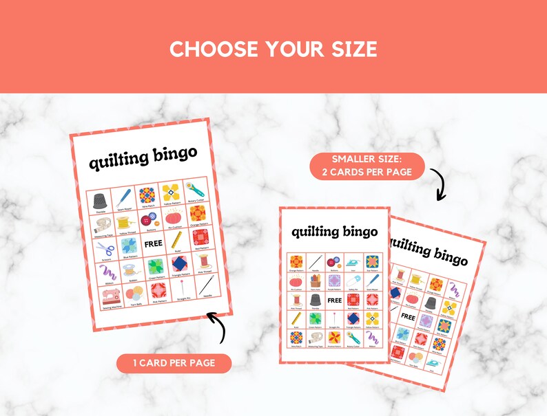Quilt Bingo 30 Quilt Bingo Cards Quilt Game Quilt Activity Quilting