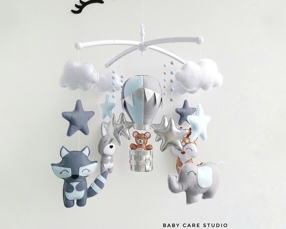 boys cot mobile