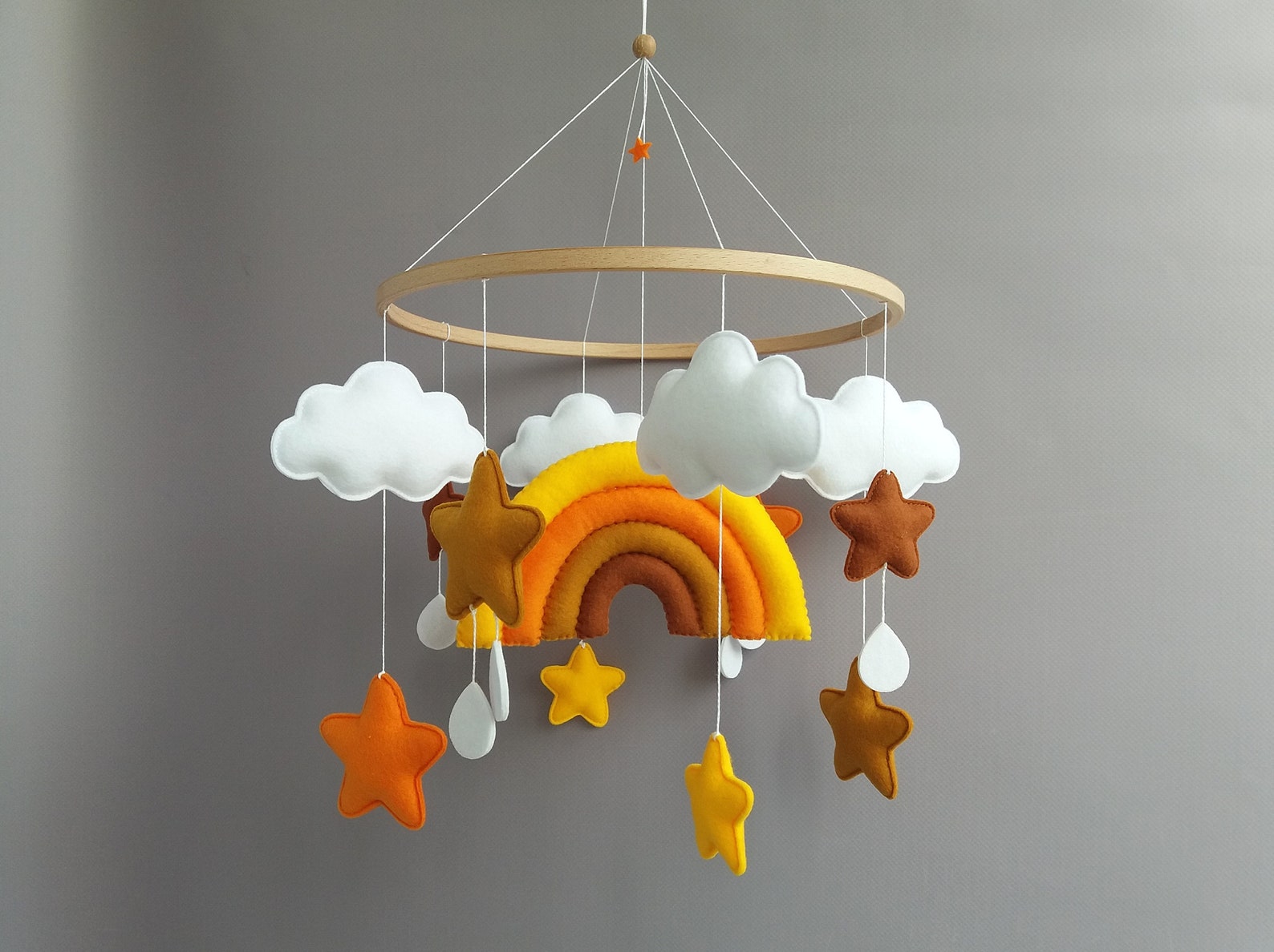 Baby Mobile Regenbogen Mobile Bebe für Rost Kinderzimmer mit Etsy