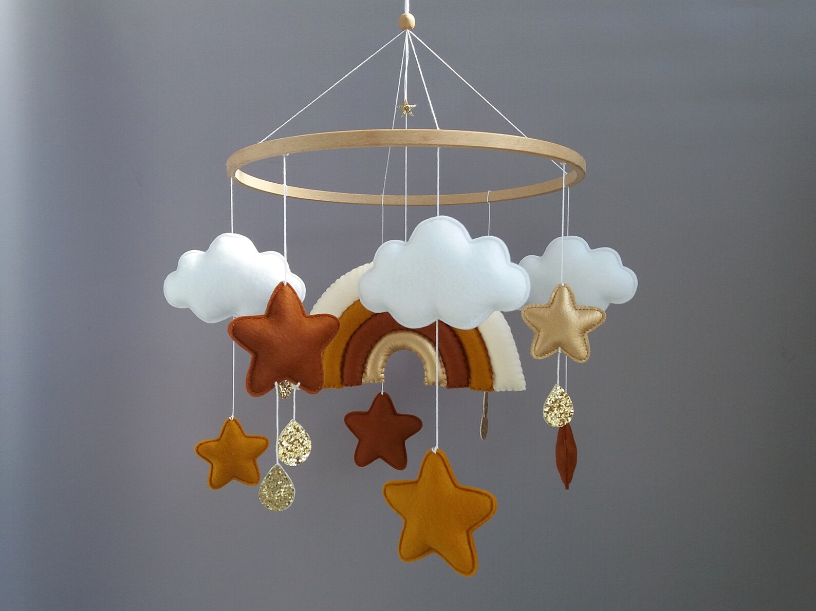 Baby Mobile Regenbogen Mobile Bebe für Rost Kinderzimmer mit Etsy