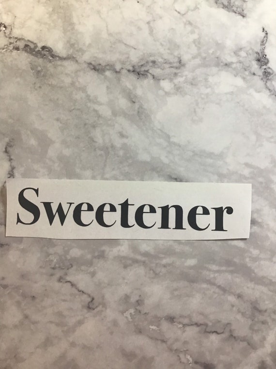 Ariana Grande Sweetener Album Logo Vinyl Sticker