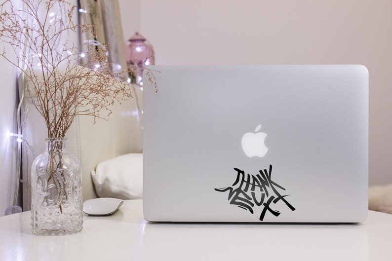 Ariana Grande Thank U Next Logo Vinyl Sticker