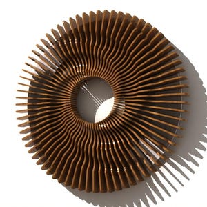 3D Parametric Round Wall Panel, CNC or Laser Cutting Files (digital ...