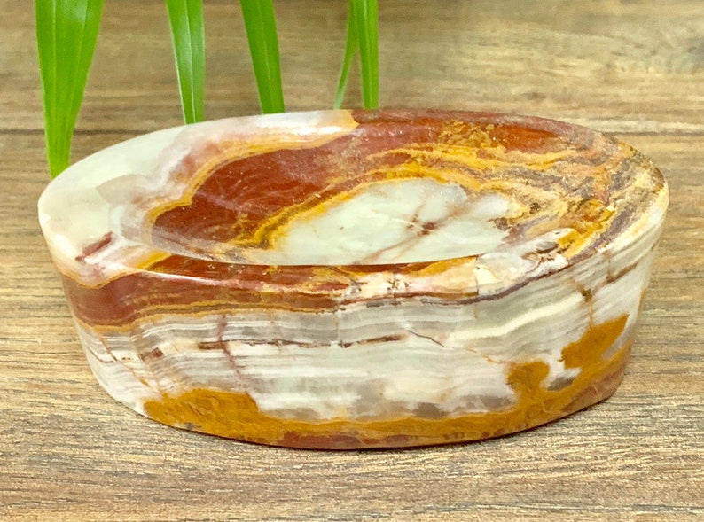 Green Onyx dish Onyx soap dish bathroom dish kitchen dish home Etsy