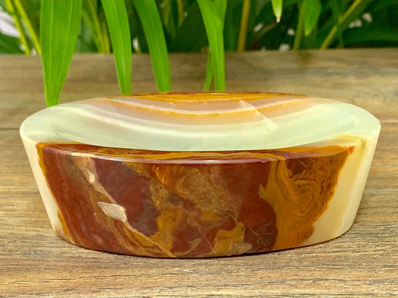 Green Onyx dish Onyx soap dish bathroom dish kitchen dish home Etsy