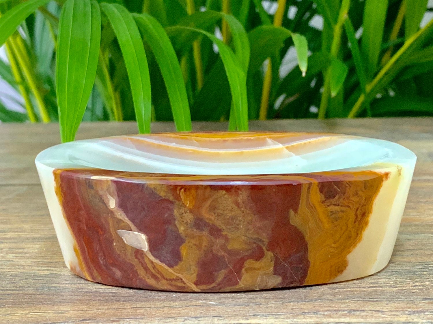 Green Onyx dish Onyx soap dish bathroom dish kitchen dish home Etsy