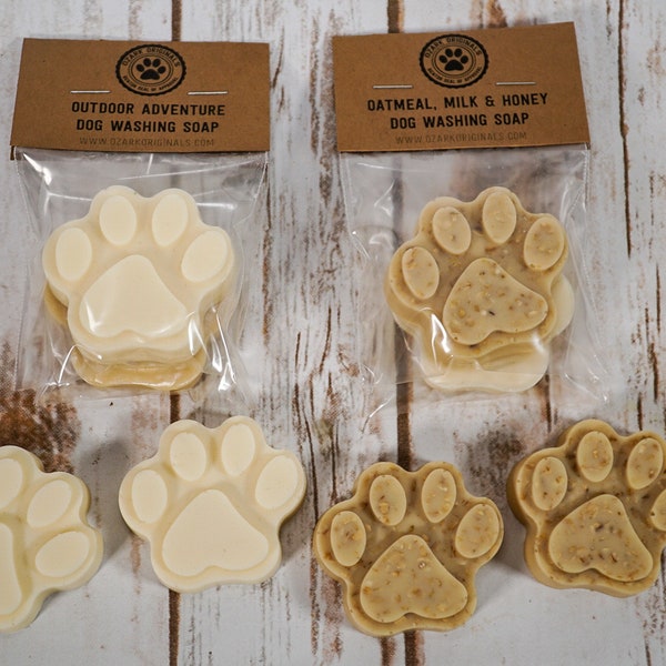 Dog Washing Soap Set