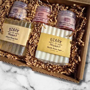 Luxury Mineral Bath and Botanicals Gift Set – Relax and Unwind Spa Box