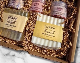 Lyxigt mineralbad och botaniska presentset – Relax and Unna Spa Box
